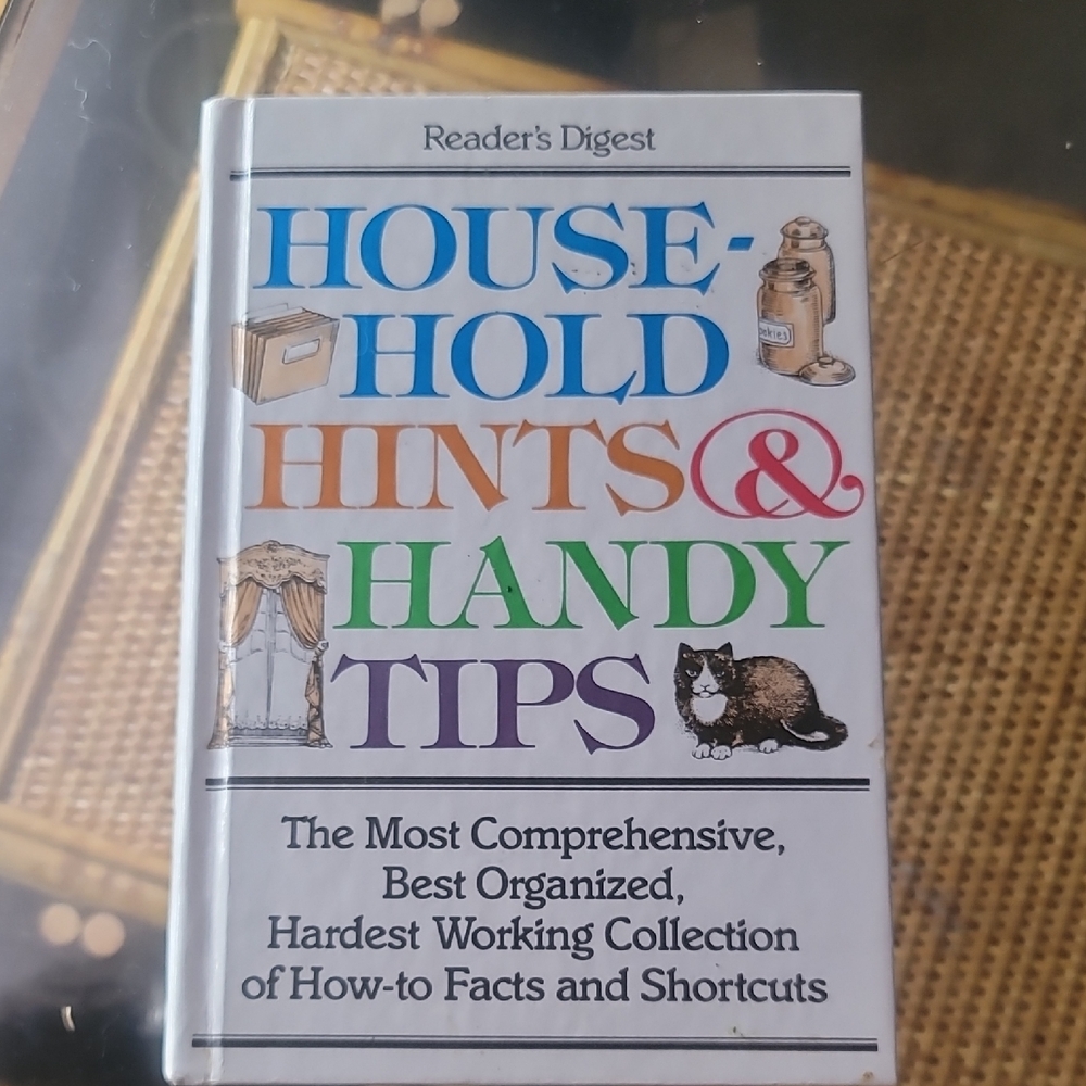 Vintage Reader's Digest Handy Tips Book
